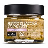 Ursini - Pestato di Baccalà e Olive Verdi - 26 - Pestati di Bacco® - Olio Extravergine di Oliva Italiano