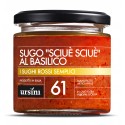 Ursini - “Sciuè Sciuè” Sauce with Basil Sauce - 61 - Simple Red - Sauces - Organic Italian Extra Virgin Olive Oil