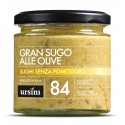 Ursini - Great Sauce with Olives - 84 - Without Tomatoes - Sauces - Organic Italian Extra Virgin Olive Oil