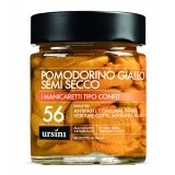 Ursini - Semi-Dried Yellow Cherry Tomato - 56 - Confit Type - Delicacies - Organic Italian Extra Virgin Olive Oil
