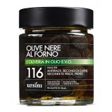 Ursini - Olive Nere al Forno - 116 - In Olio Extravergine - Oliveria - Olio Extravergine di Oliva Italiano