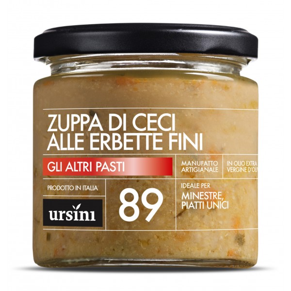 Ursini - Soup of Chickpeas with Aromatic Herbs - 89 - Other Meals - Organic Italian Extra Virgin Olive Oil
