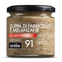 Ursini - Zuppa di Farricello e Melanzane - 91 - Altri Pasti - Olio Extravergine di Oliva Italiano