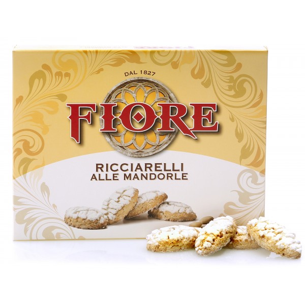 Fiore - Panforte of Siena since 1827 - Ricciarelli of Siena Traditional with Almonds - Pastry - Box - 72 g