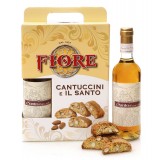 Fiore - Panforte di Siena dal 1827 - Cantuccini Toscani Tradizionali e Il Santo - Pasticceria - Confezione Regalo