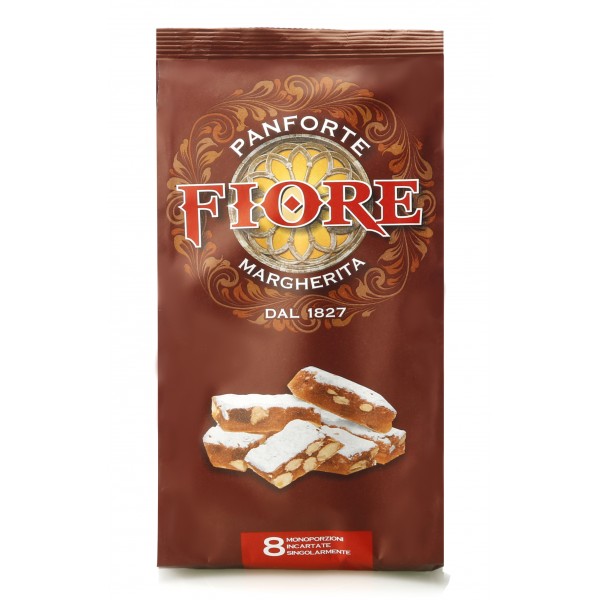Fiore - Panforte of Siena since 1827 - Traditional Panforte of Siena Margherita - Panforte - Single Use Box - 196 g