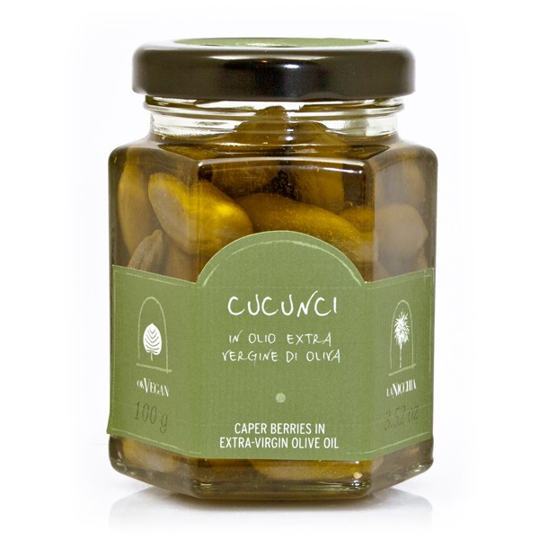 La Nicchia - Capers of Pantelleria since 1949 - Caper Berries in Extra-Virgin Olive Oil - 100 g
