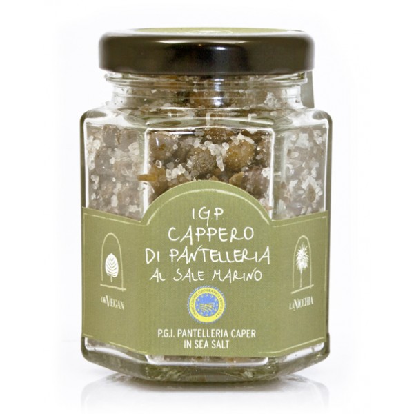 La Nicchia - Capers of Pantelleria since 1949 - Small Capers I.G.P. of Pantelleria in Sea Salt - 90 g