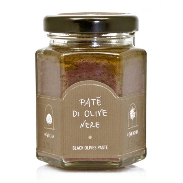 La Nicchia - Capperi di Pantelleria dal 1949 - Paté di Olive Nere - 100 g
