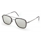 Thom Browne - Black & Gold Mesh Side Sunglasses - Thom Browne Eyewear