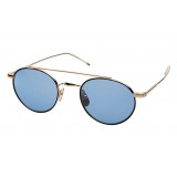 Thom Browne - Black Iron & Gold Sunglasses - 12K Gold - Thom Browne Eyewear