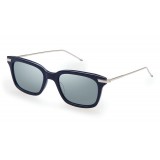 Thom Browne - Navy & Silver Sunglasses - Thom Browne Eyewear