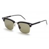 Thom Browne - Occhiali da Sole Nero Opaco e Argento - Thom Browne Eyewear
