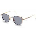 Thom Browne - Black Enamel & 12K Gold Sunglasses - Thom Browne Eyewear