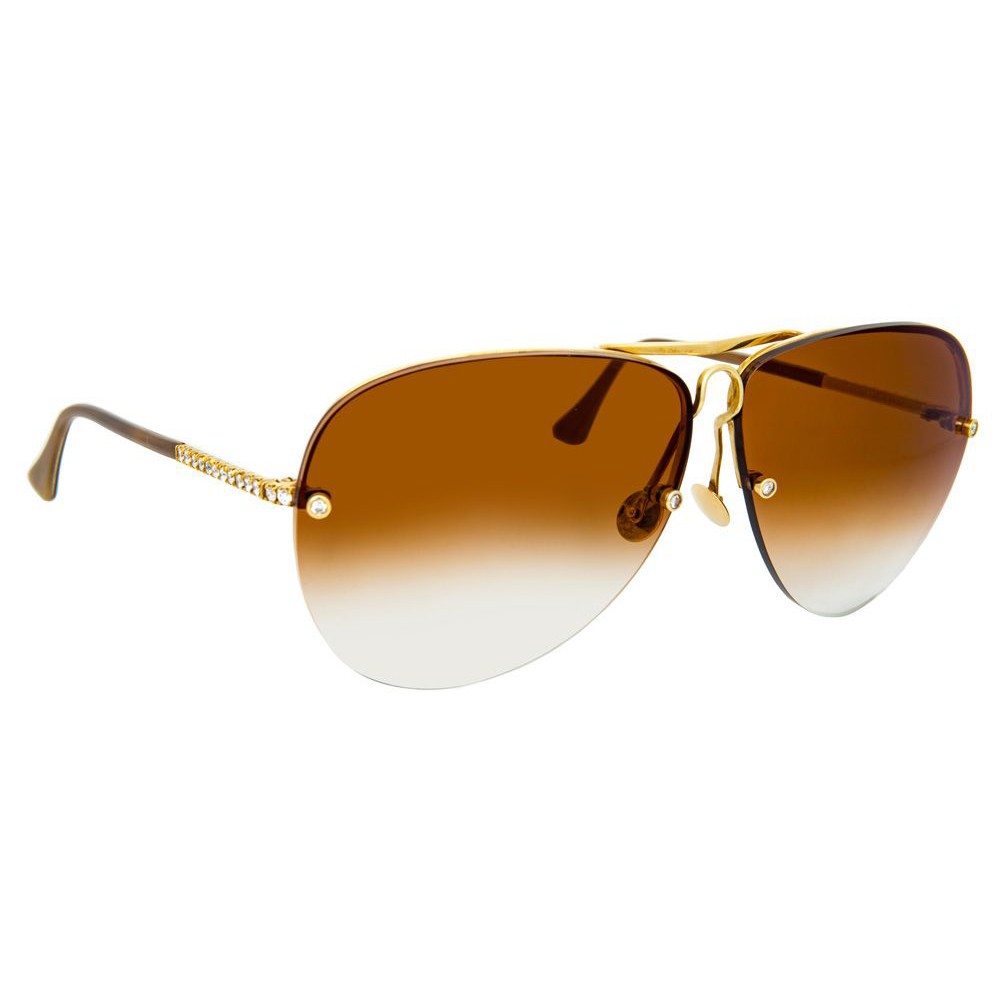 Louis Vuitton Aviator Oversized Sunglasses