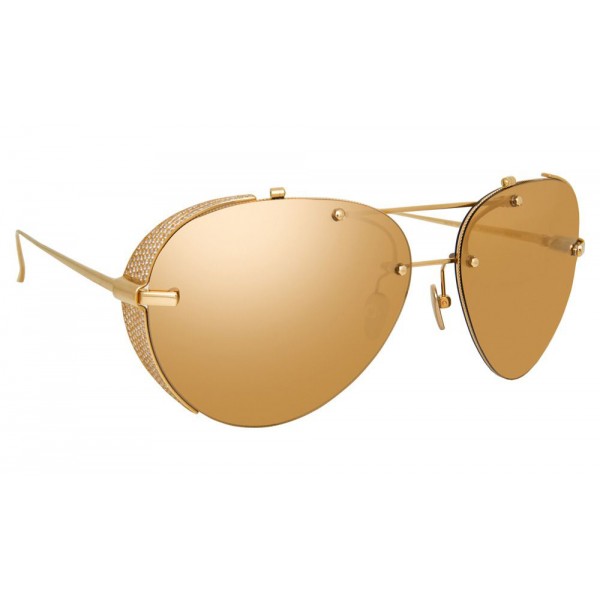 Linda Farrow - Fine Jewellery 13 C1 Aviator Sunglasses - Linda Farrow Fine Jewellery - Linda Farrow Eyewear