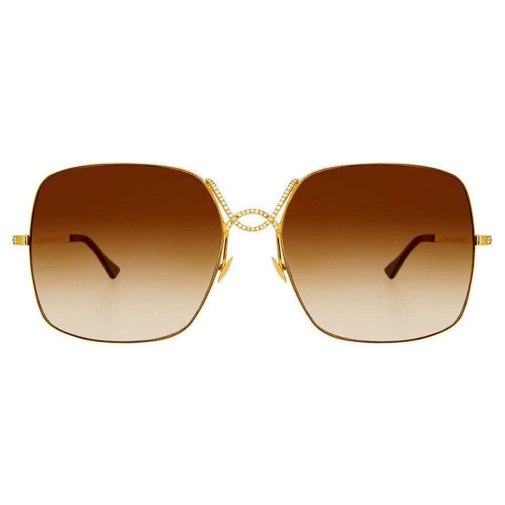 Linda Farrow - Fine Jewellery 2 C2 Oversized Sunglasses - Linda Farrow ...