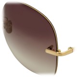 Linda Farrow - Fine Jewellery 7 C1 Oversized Sunglasses - Linda Farrow Fine Jewellery - Linda Farrow Eyewear