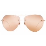 Linda Farrow - Fine Jewellery 18 C3 Aviator Sunglasses - Linda Farrow Fine Jewellery - Linda Farrow Eyewear