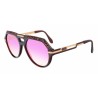 Cazal - Vintage 657 in Pelle - Legendary - Limited Edition - Marroni - Occhiali da Sole - Cazal Eyewear