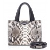 Ammoment - Vesper Bag Small in Pitone - Roccia - Borsa in Pelle di Alta Qualità Luxury