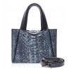 Ammoment - Vesper Bag Small in Pitone - Moxi Nero - Borsa in Pelle di Alta Qualità Luxury