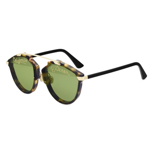 Dior - Occhiali da Sole - DiorSoReal - California Edition - Verde e Tartaruga - Dior Eyewear