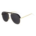 Dior - Sunglasses - DiorDesertic - Black & Gold - Dior Eyewear