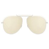 Dior - Sunglasses - DiorDesertic - Ivory and Light Gold - Dior Eyewear