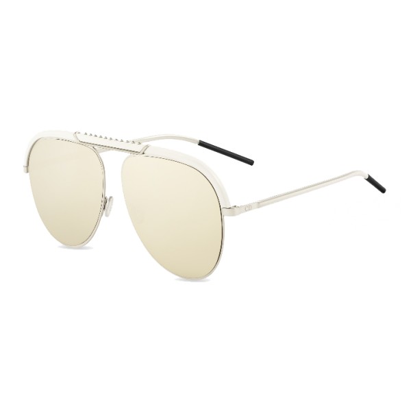 Dior - Sunglasses - DiorDesertic - Ivory and Light Gold - Dior Eyewear