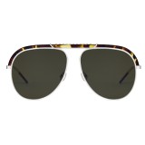 Dior - Occhiali da Sole - DiorDesertic - Tartaruga e Argento - Dior Eyewear