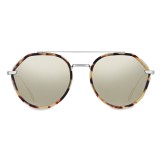 Dior - Occhiali da Sole - Dior0219S - Tartaruga e Argento - Dior Eyewear