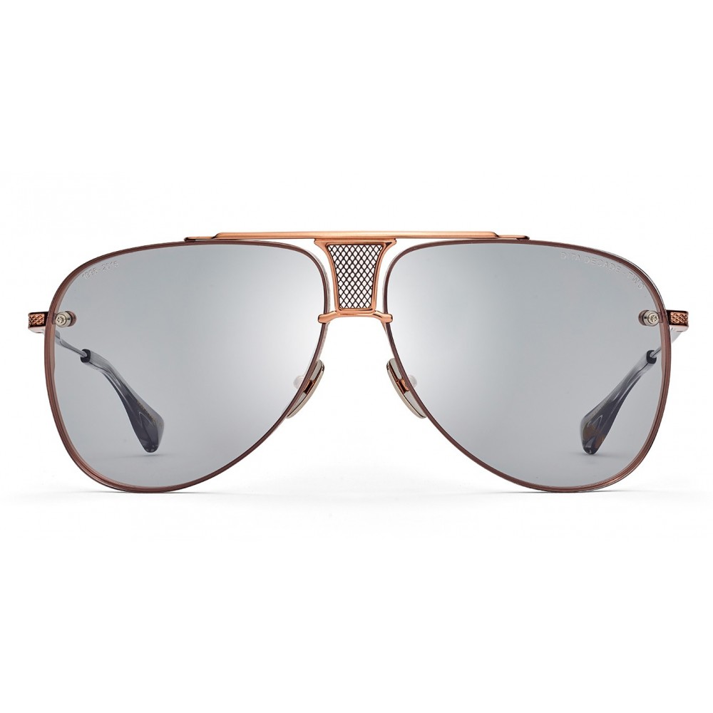 Dita Tortoiseshell and Silver Limited Edition Varkatope Sunglasses Dita