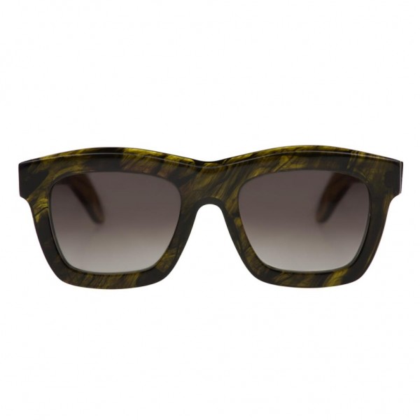 Kuboraum - Mask C2 - Mossgreen - C2 MGS - Sunglasses - Kuboraum Eyewear