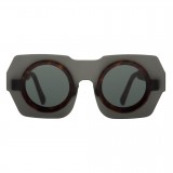 Kuboraum - Mask E3 - Tortoise Matt - E3 TM - Sunglasses - Kuboraum Eyewear