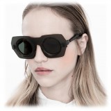 Kuboraum - Mask E3 - Tartaruga Opaco - E3 TM - Occhiali da Sole - Kuboraum Eyewear