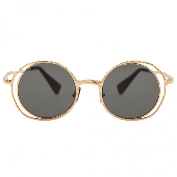 Kuboraum - Mask H10 - Gold - H10 GD - Sunglasses - Kuboraum Eyewear