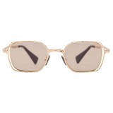 Kuboraum - Mask H12 - Gold - H12 GD - Sunglasses - Optical Glasses - Kuboraum Eyewear
