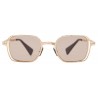 Kuboraum - Mask H12 - Gold - H12 GD - Sunglasses - Optical Glasses - Kuboraum Eyewear