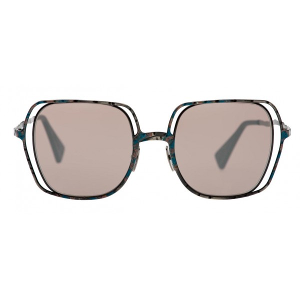 Kuboraum - Mask H14 - Blue Rust - H14 BG - Sunglasses - Kuboraum Eyewear