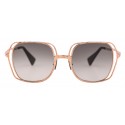 Kuboraum - Mask H14 - Oro Rosa - H14 PG - Occhiali da Sole - Kuboraum Eyewear