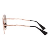 Kuboraum - Mask H14 - Rose Gold - H14 PG - Sunglasses - Kuboraum Eyewear