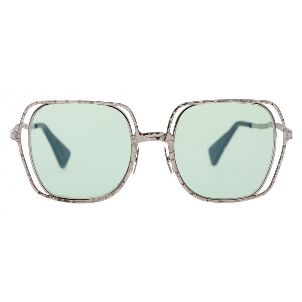 Kuboraum - Mask H14 - Silver - H14 SI - Sunglasses - Optical Glasses - Kuboraum Eyewear