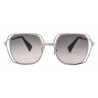 Kuboraum - Mask H14 - Argento e Grigio - H14 SI - Occhiali da Sole - Kuboraum Eyewear