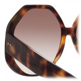 Linda Farrow - 780 C2 Oversized Sunglasses - Tortoise - Linda Farrow Eyewear