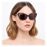 Linda Farrow - 824 C2 Cat Eye Sunglasses - Tortoise - Linda Farrow Eyewear