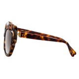 Linda Farrow - 824 C2 Cat Eye Sunglasses - Tortoise - Linda Farrow Eyewear