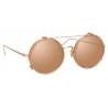 Linda Farrow - 741 C6 Round Sunglasses - Ash - Linda Farrow Eyewear
