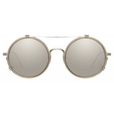 Linda Farrow - 741 C7 Round Sunglasses - Truffle - Linda Farrow Eyewear