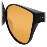 Linda Farrow - 656 C2 Cat Eye Sunglasses - Black - Linda Farrow Eyewear